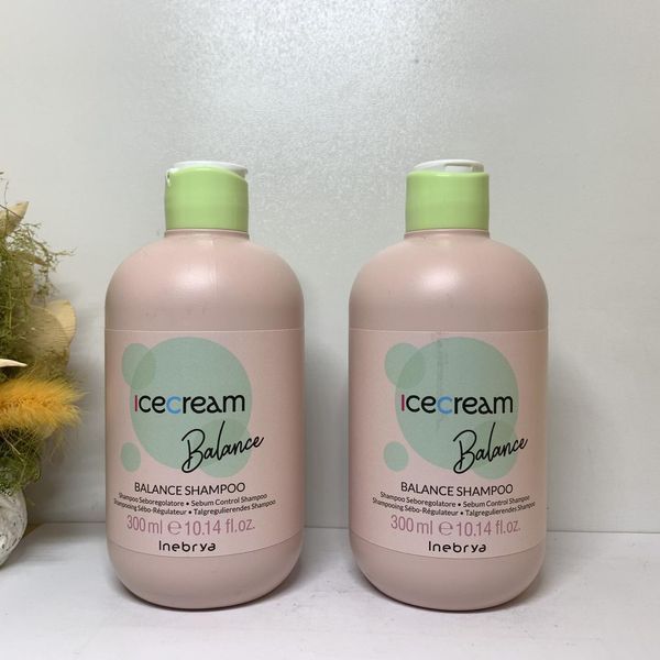 Шампунь для жирної шкіри голови Inebrya Ice Cream Balance Shampoo, 300 мл 1125395196 фото
