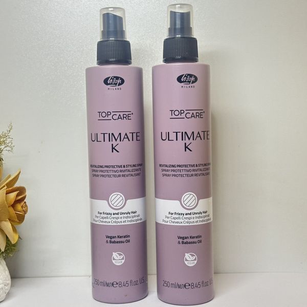 Флюїд для випрямлення волосся з функцією термозахисту Lisap Ultimate Straight Fluid 250 мл 2149662980 фото