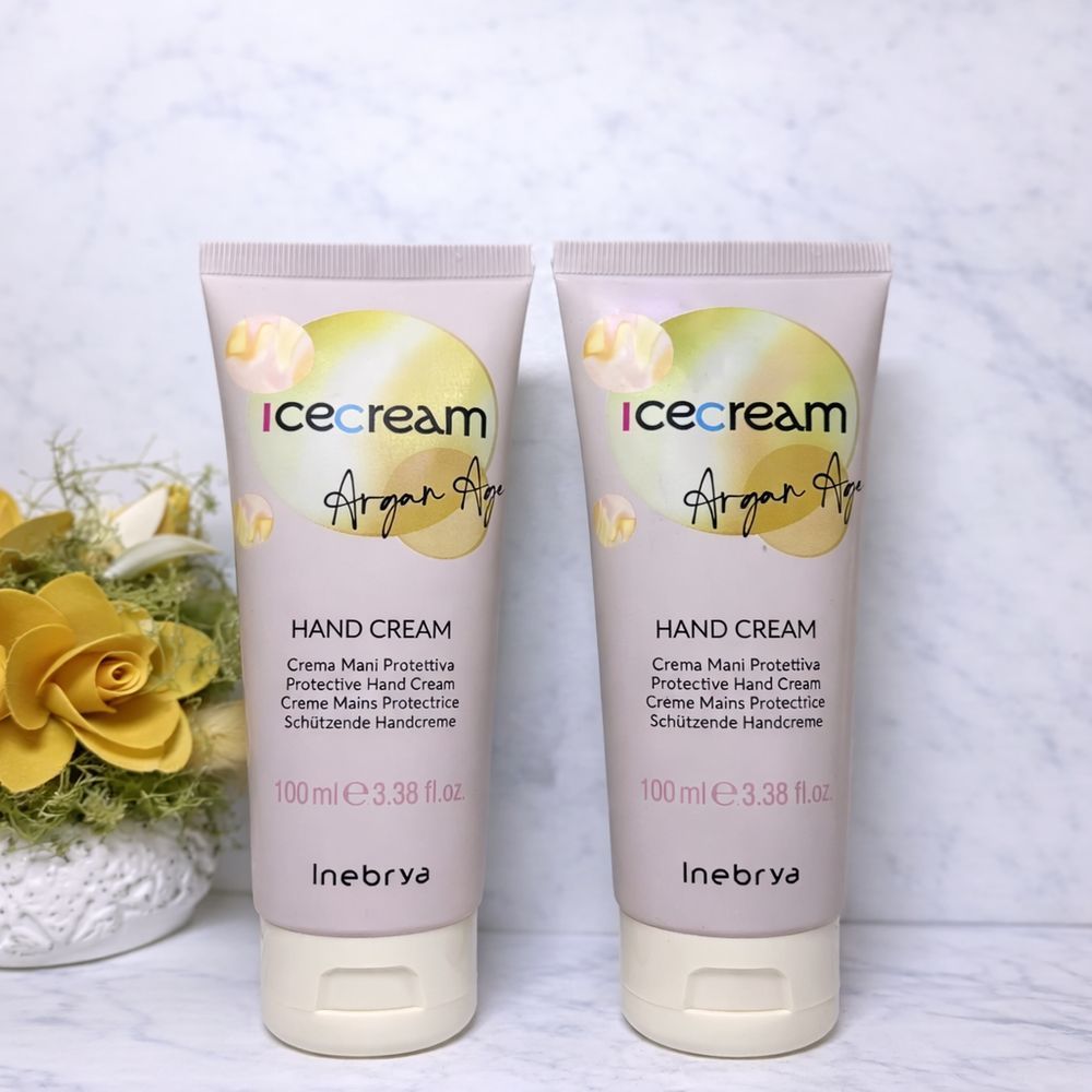 Крем для рук с аргановым маслом Inebrya Ice Cream Argan-Age Hand Cream 2573758687 фото