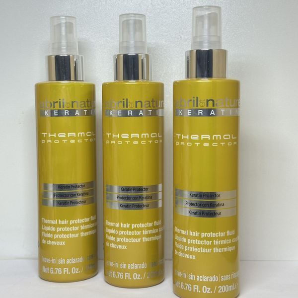 Професійний термозахисний спрей з кератином для волосся Abril et Nature Thermal Protector 200ml 1819253 фото
