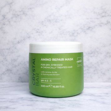 Восстанавливающая маска для сухих и поврежденных волос - Unic Crystal Bar Amino Repair Mask 500 мл 2931572848 фото