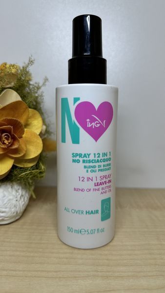 Многофункциональный спрей 12 в 1 для всех типов волос - ING Professional 12 In 1 Leave-In Spray, 150 мл 2209843383 фото