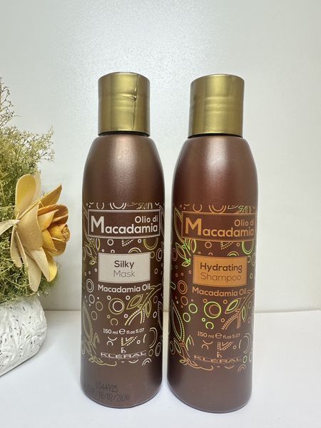 Набор для увлажнения волос с макадамии Kleral System Macadamia Kit (shmp/150ml + mask/150ml) 1629153266 фото