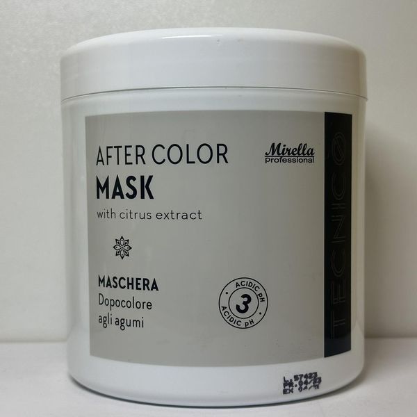 Маска для волос после окрашивания с экстрактом цитрусовых - Mirella Professional Tecnico After Color Mask 1000 мл 2940899604 фото