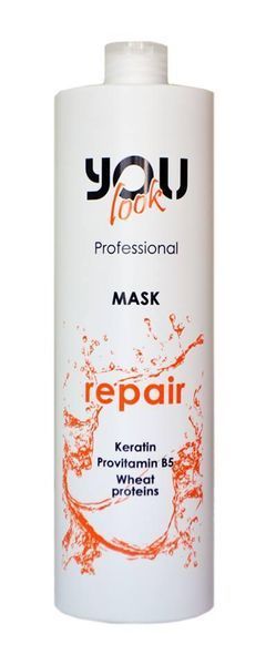 Маска для сухого та освітленого волосся You Look Professional Repair Mask, 1000 мл 902460018 фото