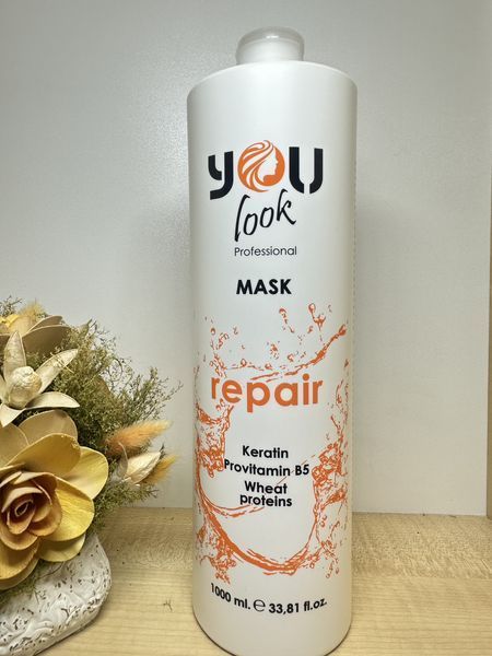 Маска для сухого та освітленого волосся You Look Professional Repair Mask, 1000 мл 902460018 фото