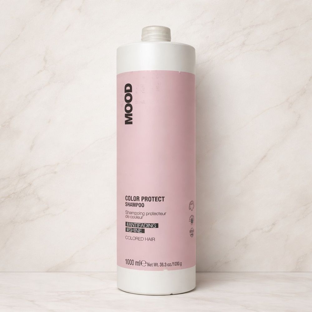 Шампунь для окрашенных и химически обработанных волос - Mood Color Protect Shampoo 1000ml 2136967 фото