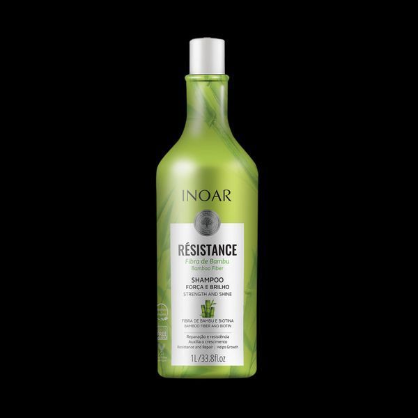 Шампунь для пористого волосся, Inoar Resistance Fibra de Bambu, 1000 ml 2472497771 фото