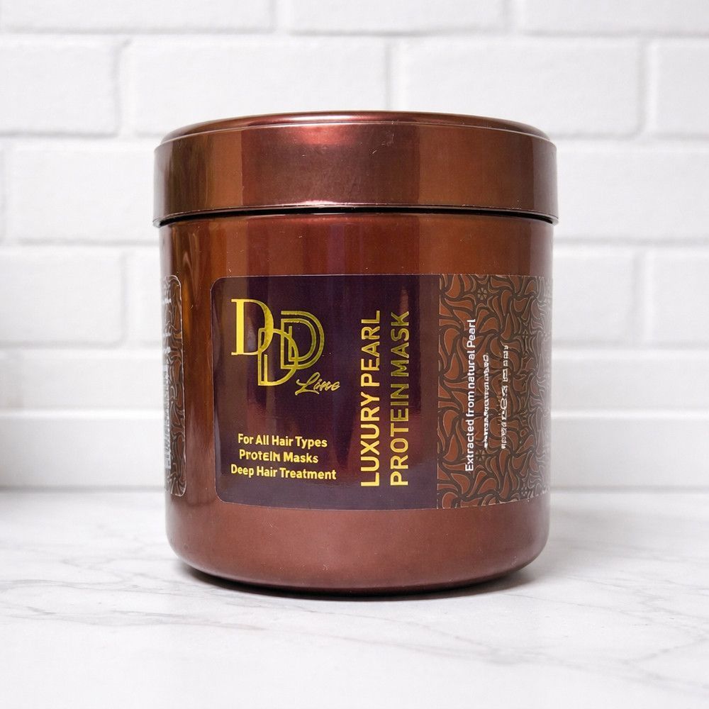 Відновлююча маска для волосся з протеїнами перлів Bingo Clever Hair Cosmetic 3D Line Luxury Pearl Protein Mask, 500 мл 2098515629 фото