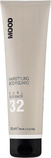 Крем для укладання кучерявого та хвилястогго волосся - Mood Hairstyling Bodyguard 32 Curl Designer 150ml 2580372 фото