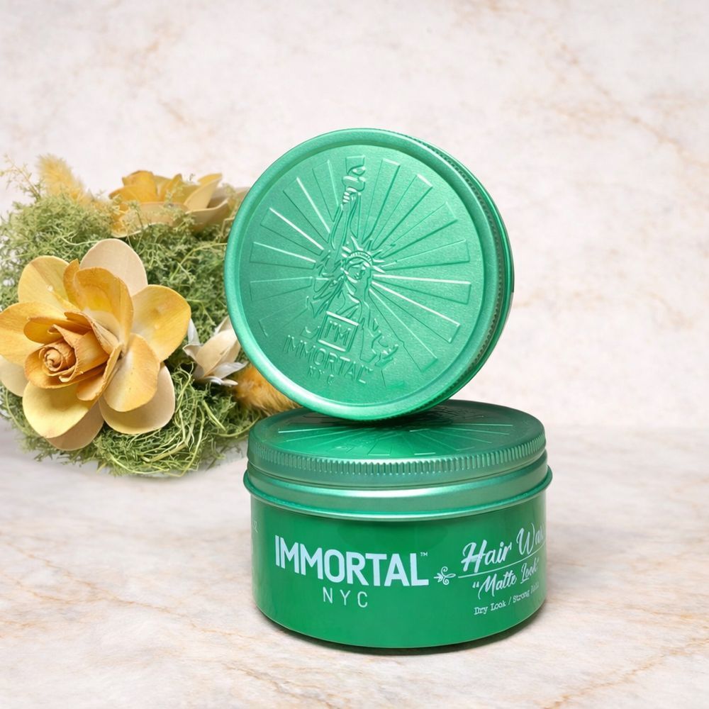 Чоловічий віск для волосся "Матовий" Immortal NYC Hair Wax "Matte Look" стайлінг 150 мл 2838993164 фото