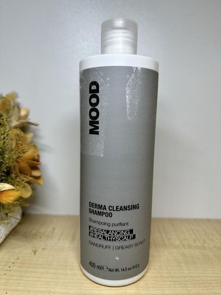 Шампунь для жирної шкіри голови та волосся з ознаками лупи &mdash; Mood Derma Cleansing Shampoo 400 мл 2137112 фото