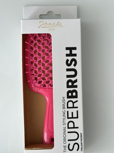 Оригинальная щетка для волос Janeke Superbrush розовая 2876402653 фото