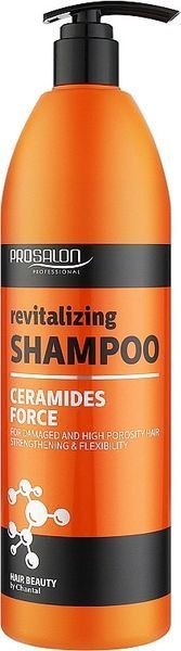 Шампунь с керамидами для пористых и поврежденных волос - Prosalon Ceramide Force 1000g 2276055 фото
