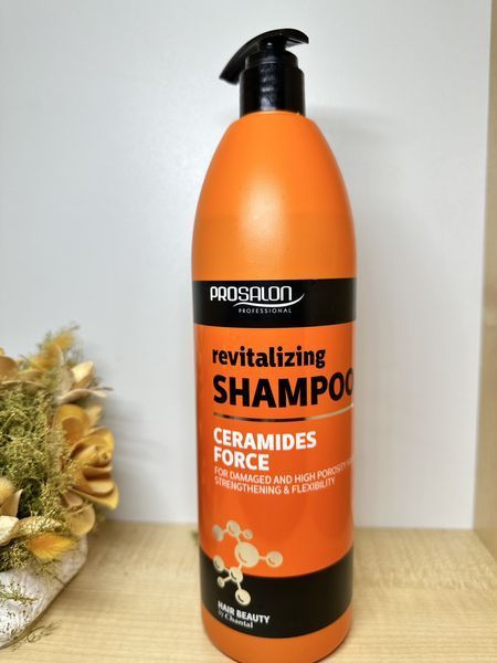 Шампунь с керамидами для пористых и поврежденных волос - Prosalon Ceramide Force 1000g 2276055 фото