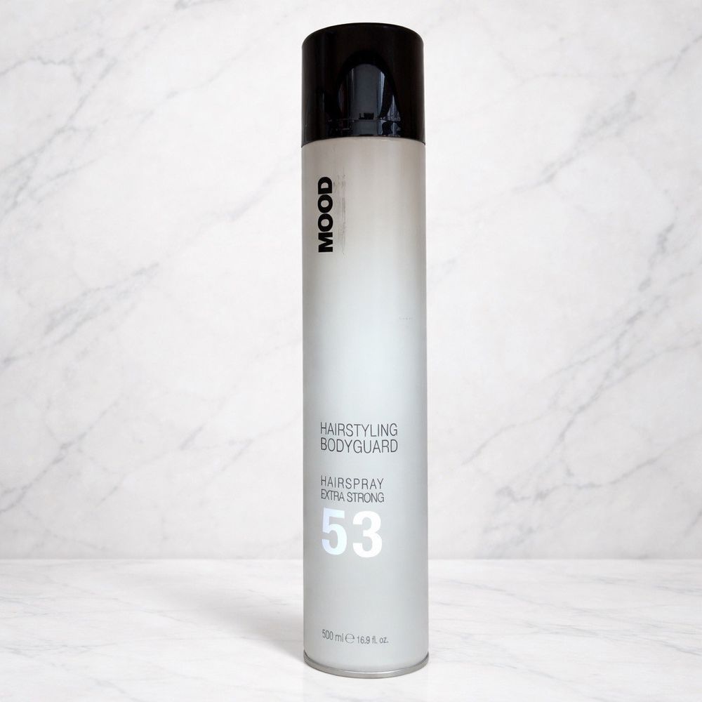 Лак для волосся надзвичайно сильної фіксації - Mood 53 Extra Strong Hairspray 500ml 2576451 фото