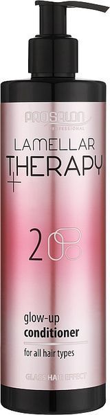 Ламелярний кондиціонер для блиску волосся Prosalon Lamellar Therapy Glow-Up, кондиціонер для гладкості волосся, 350 мл 2366746 фото