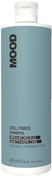 Шампунь для ослабленого, схильного до випадіння волосся - Mood Cell Force Shampoo 400ml 2137101 фото