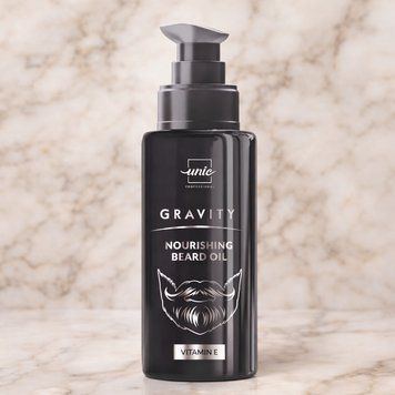 Питательное масло для бороды с аргановым маслом, кератином и витамином Е &mdash; GRAVITY 100 мл 2904238137 фото