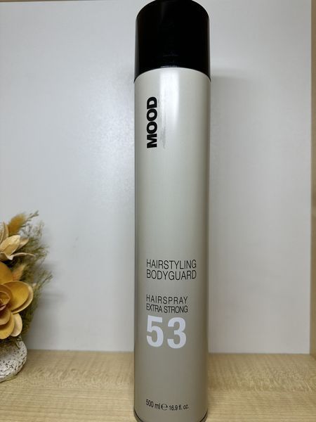 Лак для волосся надзвичайно сильної фіксації - Mood 53 Extra Strong Hairspray 500ml 2576451 фото