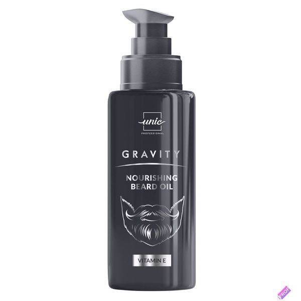Поживна олія для бороди з аргановою олією, кератином та вітаміном Е &mdash; GRAVITY 100 мл 2904238137 фото