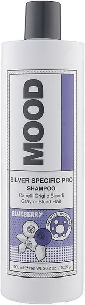 Шампунь нейтрализующий желтизну - Mood Silver Specific Shampoo 400ml 2138354 фото