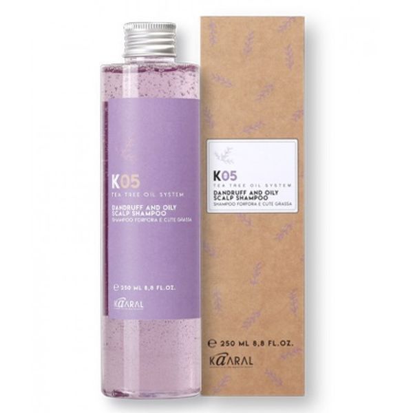 Шампунь против перхоти и жирной кожи головы Kaaral K05 Dandruff and Oily Scalp Shampoo, 250 мл 1125396162 фото