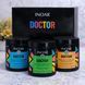 Маски для реконструкции волос Иноар Доктор, Inoar Doctor, 3х250 g 2472513716 фото