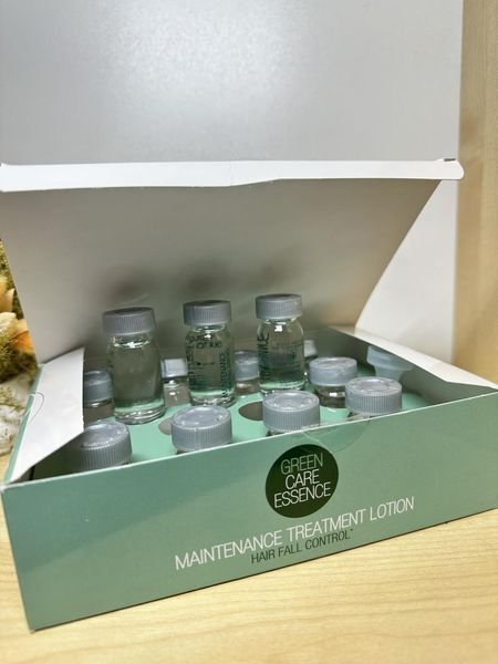 Лосьон в ампулах для ухода за волосами, склонным к выпадению - BBcos Green Care Essence Maintenance Treatment Lotion 12&times;8 мл 1125394596 фото