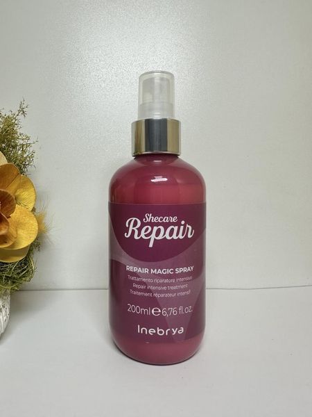 Восстанавливающий спрей-реконструктор для волос Inebrya SheCare Repair Magic Spray, 200 мл 2709381358 фото