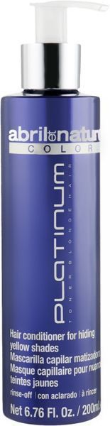 Маска с антижелтым эффектом - Abril et Nature Color Platinum Toner Blonde Hair 200ml 1513351 фото