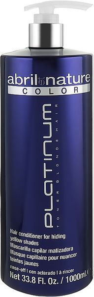 Маска с антижелтым эффектом - Abril et Nature Color Platinum Toner Blonde Hair 200ml 1513351 фото