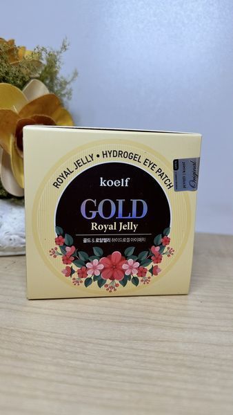 Гидрогелевые патчи для глаз с золотом и маточным молочком - Petitfee&Koelf Gold & Royal Jelly Eye Patch 60шт 1125396060 фото