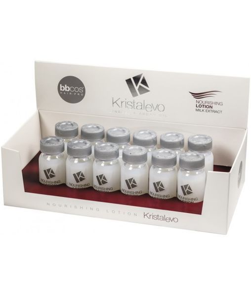 Питательный лосьон для сухих волос в ампулах - BBcos Kristal Evo Nourishing Lotion Milk Extract (1 ампула) 1125394599 фото