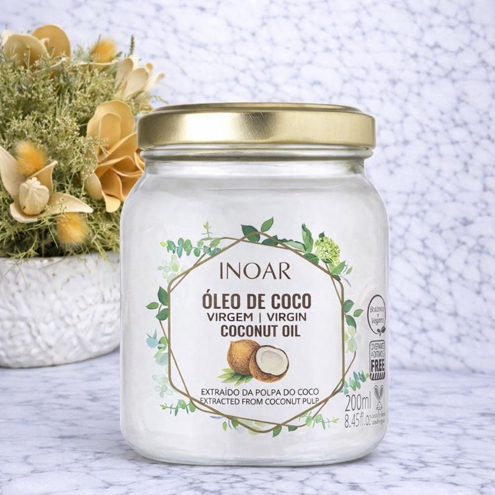 Кокосова олія Inoar Oleo de Coco Virgem, 200 мл 2600701273 фото