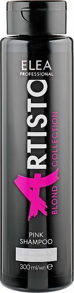 Рожевий тонувальний шампунь для волосся - Elea Professional Artisto Pink Shampoo 300ml 2099370 фото