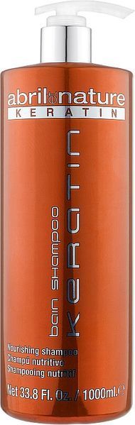 Шампунь з кератином - Abril et Nature Bain Shampoo Keratin 1000ml 1819264 фото