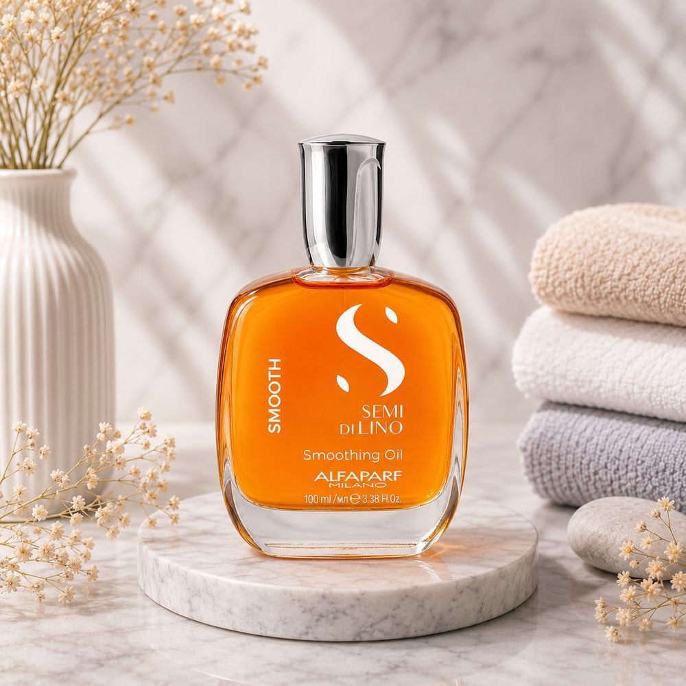Масло мультиполезное для непослушных и вьющихся волос Alfaparf Milano SDL Smooth Smoothing Oil 100 мл 3128670920 фото