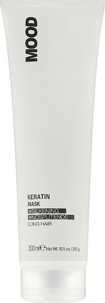 Веганская маска для волос с кератином Mood Keratin Mask Long Hair 300ml 2321714 фото