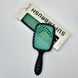 Оригінальна щітка для волосся Janeke Superbrush чорна з бірюзовим 2937746579 фото 2