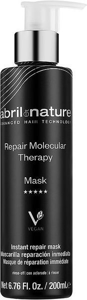 Маска для волос "Молекулярное восстановление" - Abril et Nature Repair Molecular Therapy Mask 200ml 2569285 фото