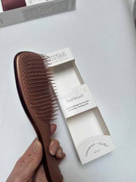 Професійна щітка для волосся Tangle Teezer Premium The Ultimate Detangler Chrome Chocolate Bronze Шоколадна бронза 2565227757 фото