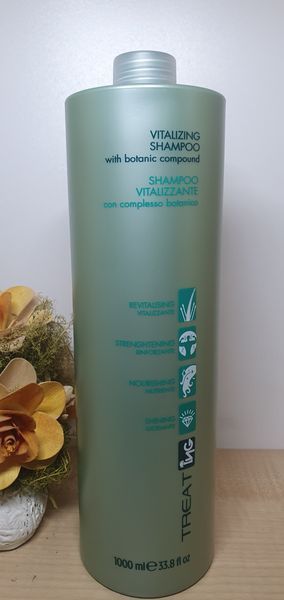 Укрепляющий витаминизированный шампунь от выпадения волос - ING Professional Treat-ING Vitalizing, 1000 мл 2211517568 фото
