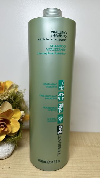Укрепляющий витаминизированный шампунь от выпадения волос - ING Professional Treat-ING Vitalizing, 1000 мл 2211517568 фото