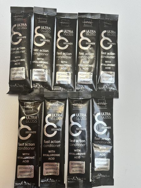 Ламеллярный кондиционер для волос - Unic Ultra Gloss 8 Second Conditioner 10 мл 2328460353 фото