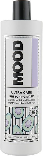 Відновлювальна маска - Mood Ultra Care Restoring Мask 1000ml 2138632 фото