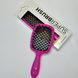 Оригинальная щетка для волос розовая с черной серединкой Janeke Superbrush Super Brush 2565029329 фото 2