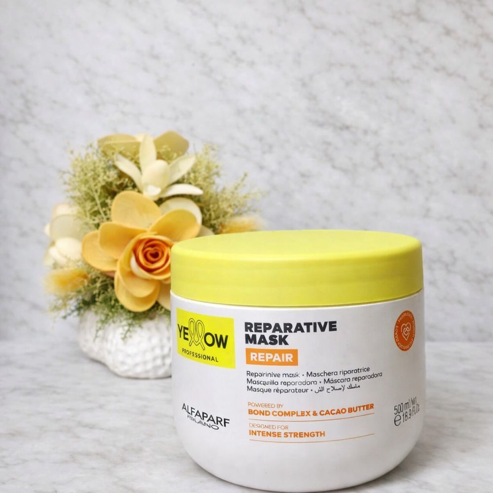 Відновлювальна маска для сильно пошкодженого волосся Yellow Repair Mask 500 мл 2655261790 фото