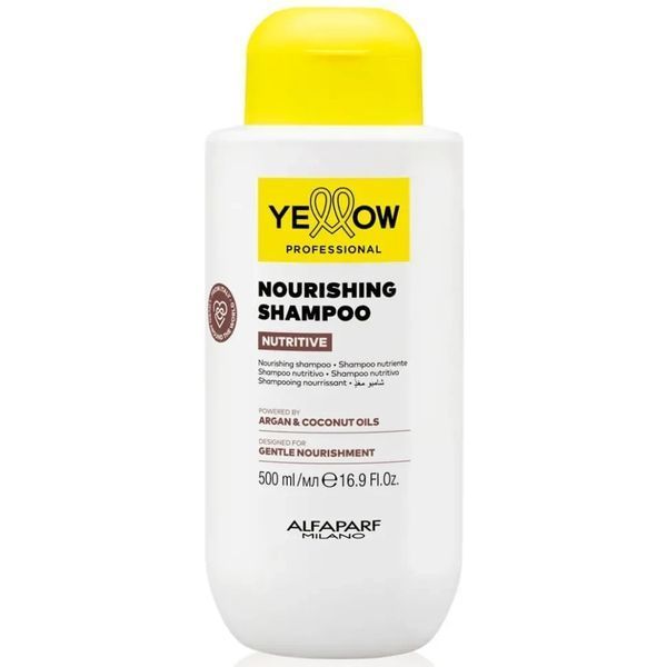 Питательный шампунь с аргановым маслом для увлажнения и блеска &mdash; Yellow Professional Nourishing Shampoo 500 мл 2571568084 фото