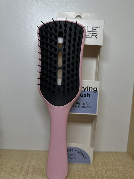 Профессиональная щетка для легкой и быстрой укладки волос феном blow-drying Tangle Teezer Tickled pink розовая 2565237689 фото